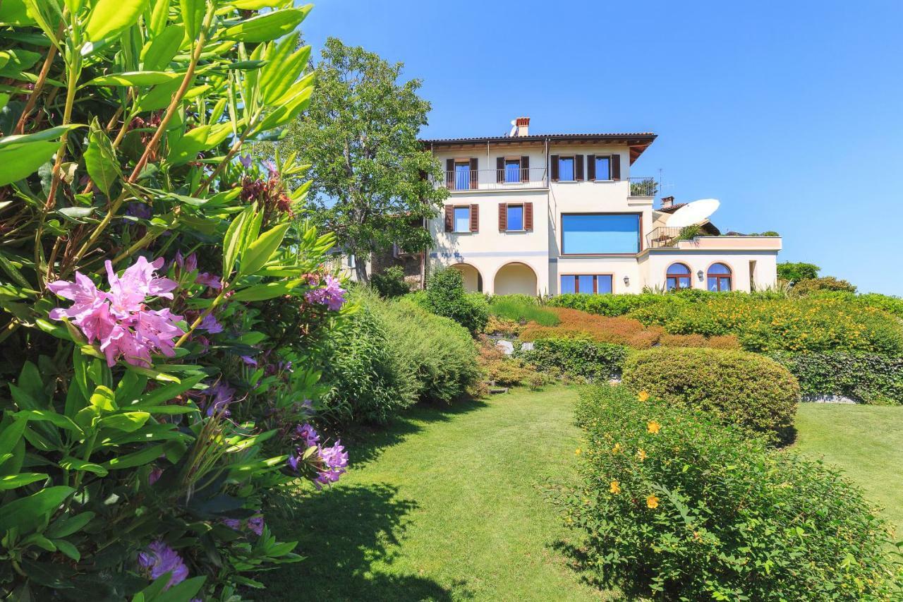 Villa Rubino Apartment Con Giardino E Jacuzzi Vista Lago Stresa Exterior photo